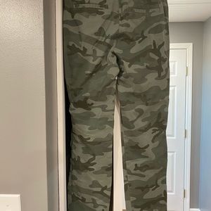 Gap Camo girlfriend chinos.